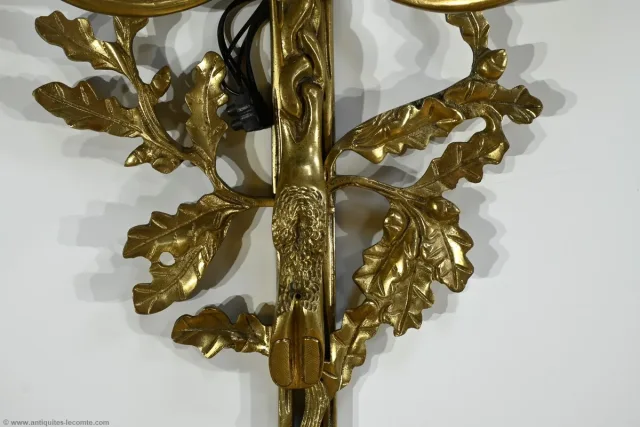 BRONZE WALL LIGHTS