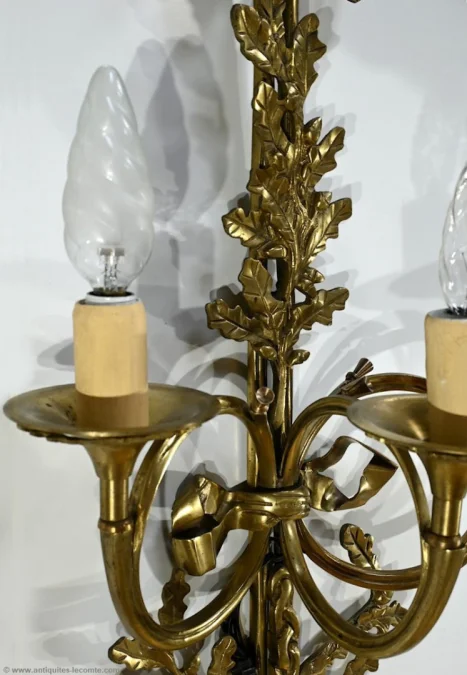 BRONZE WANDLEUCHTEN