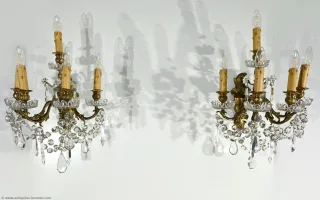 LOUIS XV STYLE WALL LIGHTS