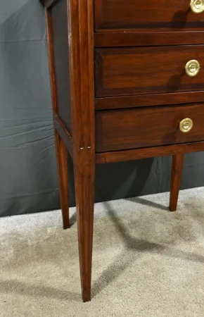 Chiffonnier en Acajou, époque Louis XVI – Fin XVIIIe
