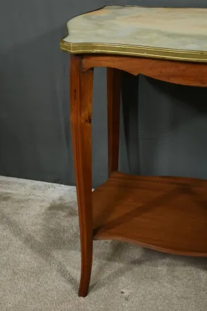 Table en Acajou et Marbre – 1920