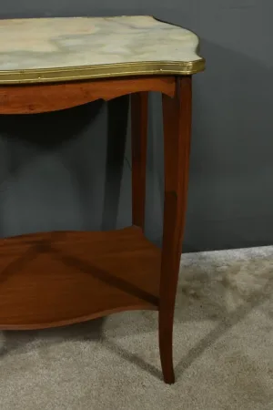 Table en Acajou et Marbre – 1920