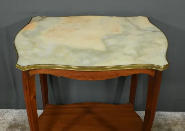 Table en Acajou et Marbre – 1920