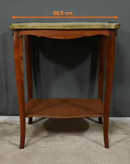 Table en Acajou et Marbre – 1920