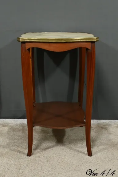 Table en Acajou et Marbre – 1920