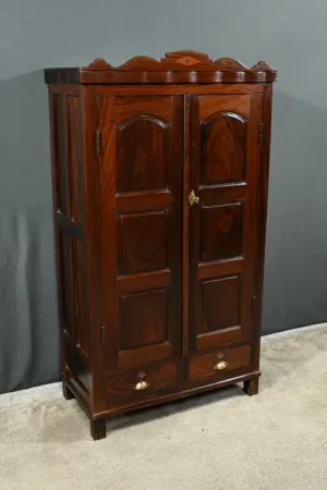 Armoire à Épices de Pondichery, en Teck et Palissandre – 1900