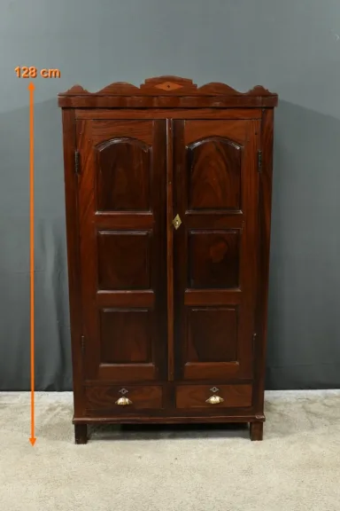 Armoire à Épices de Pondichery, en Teck et Palissandre – 1900