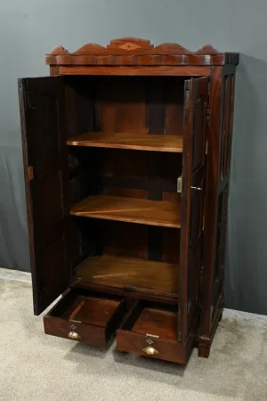 Armoire à Épices de Pondichery, en Teck et Palissandre – 1900