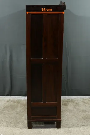 Armoire à Épices de Pondichery, en Teck et Palissandre – 1900