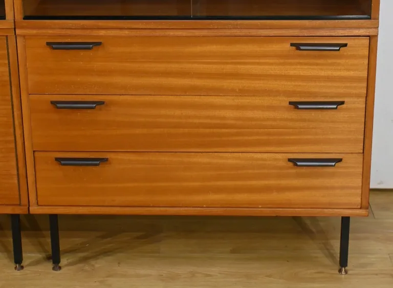 Meuble Modulable en Acajou, époque Modernisme – 1960