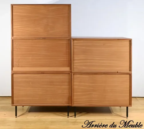 Meuble Modulable en Acajou, époque Modernisme – 1960