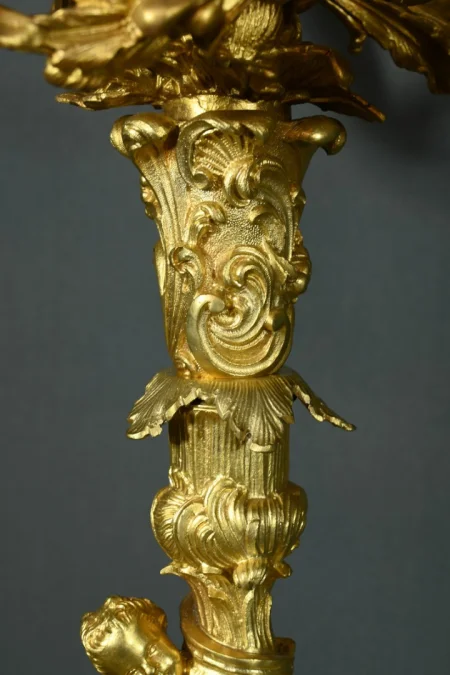ROCAILLE STYLE CANDELABRA