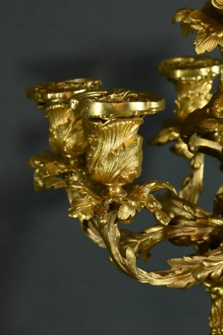 ROCAILLE STYLE CANDELABRA