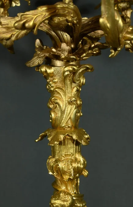 ROCAILLE STYLE CANDELABRA