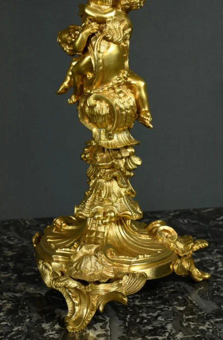 ROCAILLE STYLE CANDELABRA