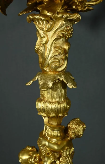 ROCAILLE STYLE CANDELABRA