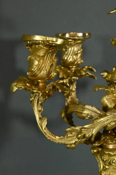 ROCAILLE STYLE CANDELABRA