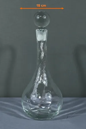 Carafe à Décanter en Verre Fin – 1ère Partie XXe