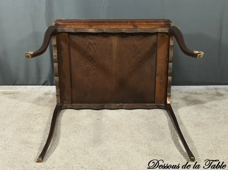 Table de Jeux en Acajou, style Transition Louis XV/Louis XVI – Fin XIXe