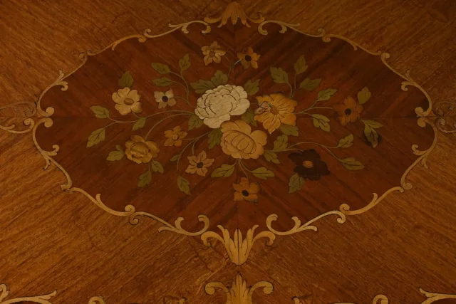 Table de Jeux en Acajou, style Transition Louis XV/Louis XVI – Fin XIXe