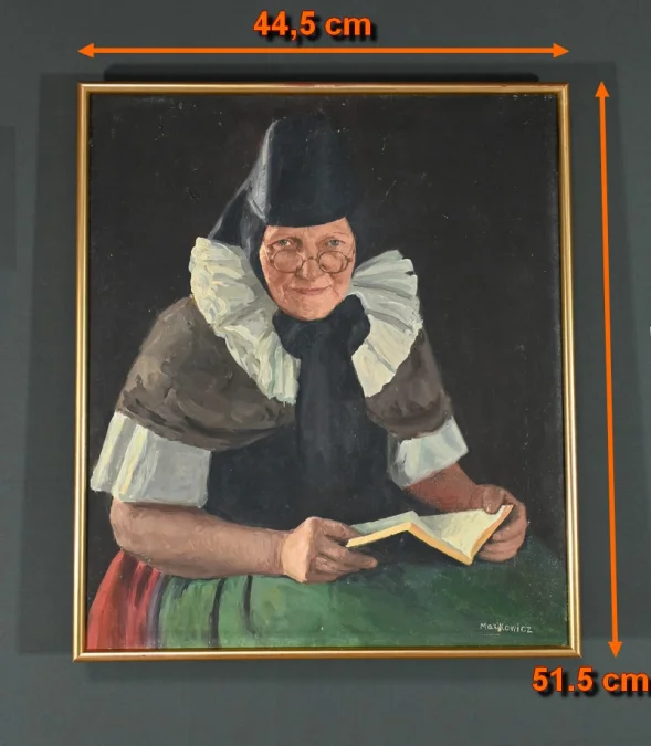 ÖL AUF LEINWAND von A. MARKOWICZ