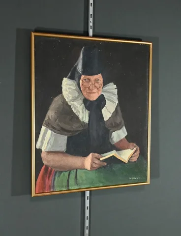 ÓLEO SOBRE LIENZO de A. MARKOWICZ