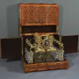 Cave à Liqueur en Marqueterie, époque Napoléon III – Milieu XIXe