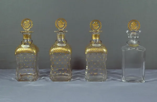 Cave à Liqueur en Marqueterie, époque Napoléon III – Milieu XIXe