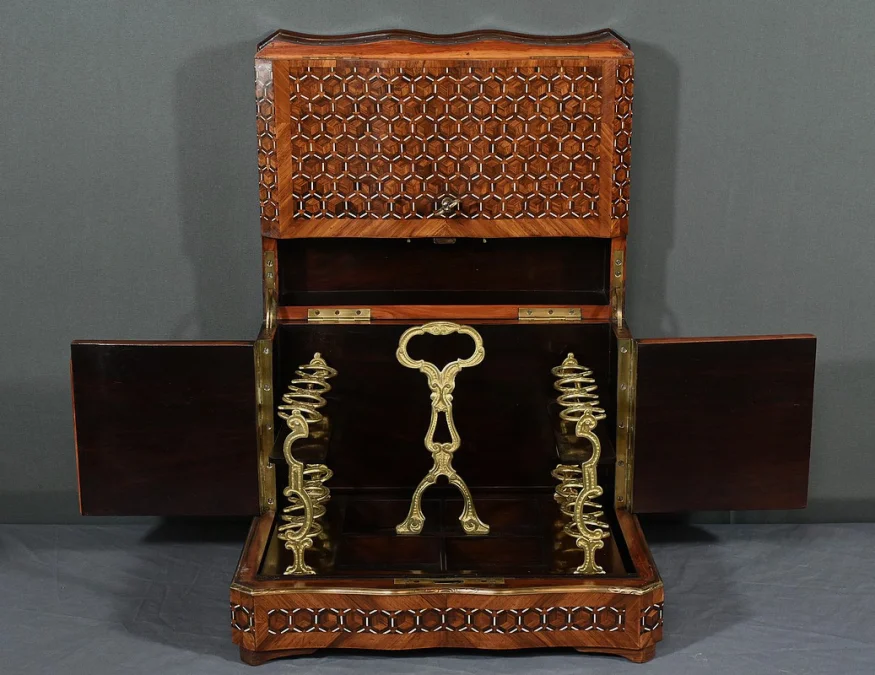 NAPOLEON III PERIOD DECANTER BOX