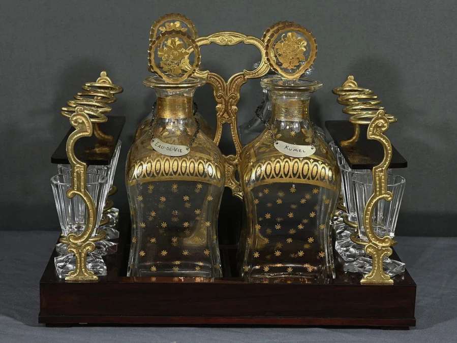 NAPOLEON III PERIOD DECANTER BOX