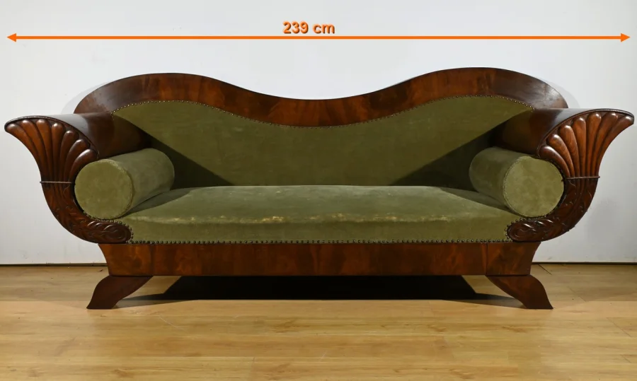 BIEDERMEIER STYLE SETTEE