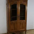 Bibliothèque Vitrine en Noyer, Style Louis XV - Fin XIXe