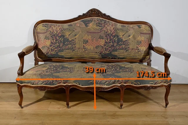 SALA DE ESTAR ESTILO LUIS XV