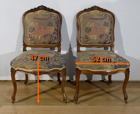 WOHNZIMMER-GRUPPE IM LOUIS XV-STIL