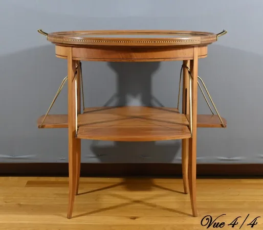 Table à Thé en Acajou Blond, Art Déco – 1920