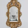 Miroir Louis XV en Bois Doré, Rocaille – 2ème partie XIXe