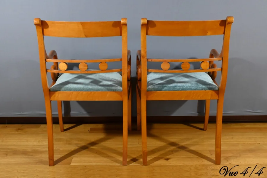 PAAR SESSEL IM CHARLES X-STIL