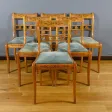 Chaises en Erable Moucheté, style Charles X – Milieu XXe
