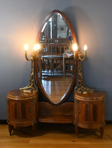 Coiffeuse en Acajou et Thuya, Art Déco – 1920