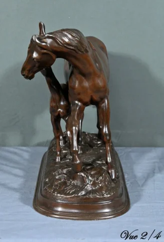 SPELTER GROUP signed E. LOOISEAU