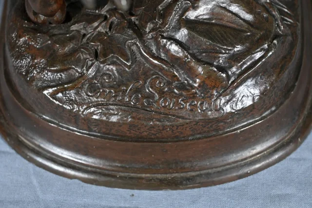 SPELTER GROUP signed E. LOOISEAU