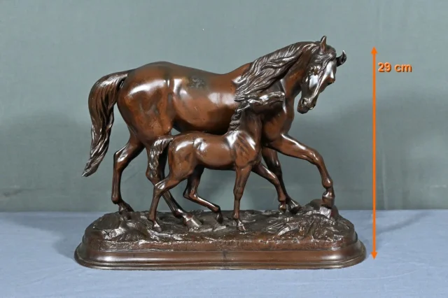 SPELTER GROUP signed E. LOOISEAU