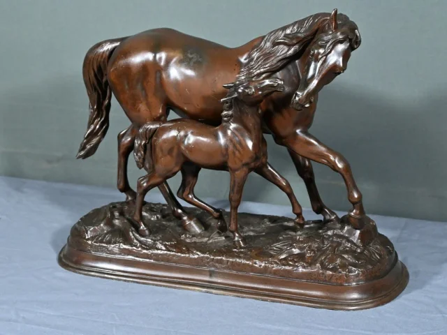SPELTER GROUP signed E. LOOISEAU