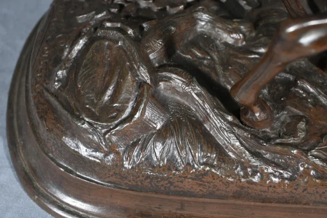 SPELTER GROUP signed E. LOOISEAU