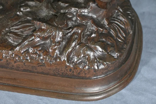 SPELTER GROUP signed E. LOOISEAU
