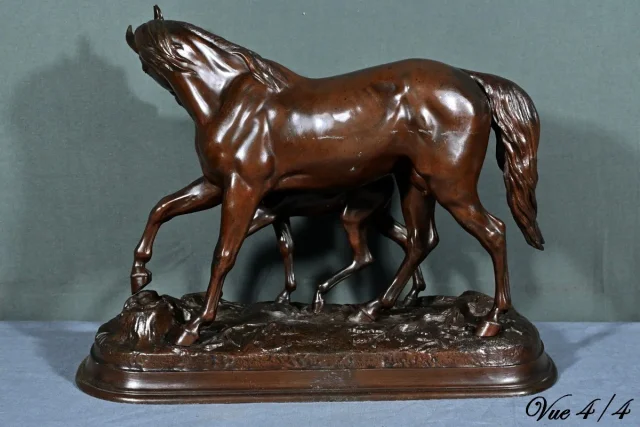 SPELTER GROUP signed E. LOOISEAU