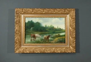 OLIO SU TELA di N. OKOLOWICZ