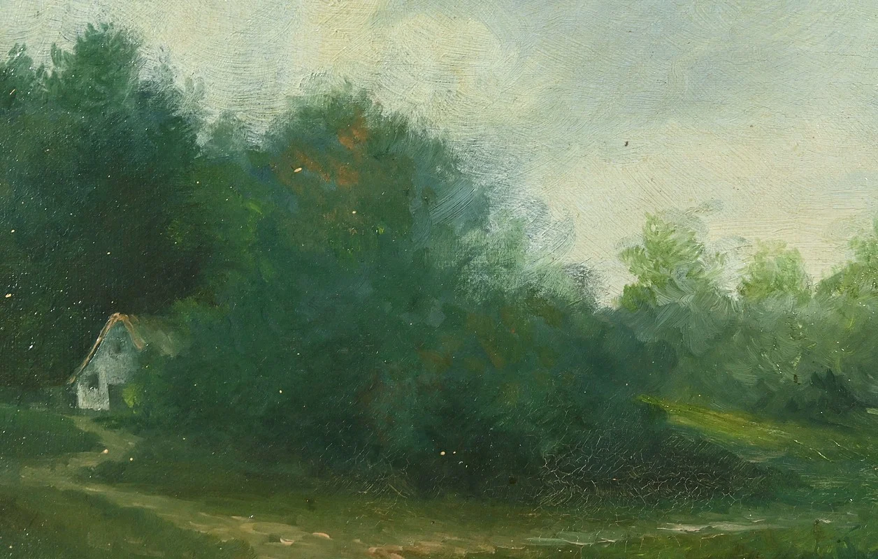 ÖL AUF LEINWAND von N. OKOLOWICZ