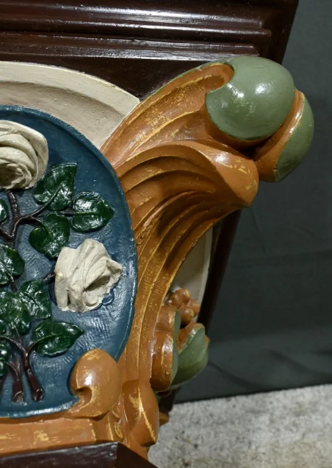 PAIR OF BAROQUE STYLE WALL SHELVES