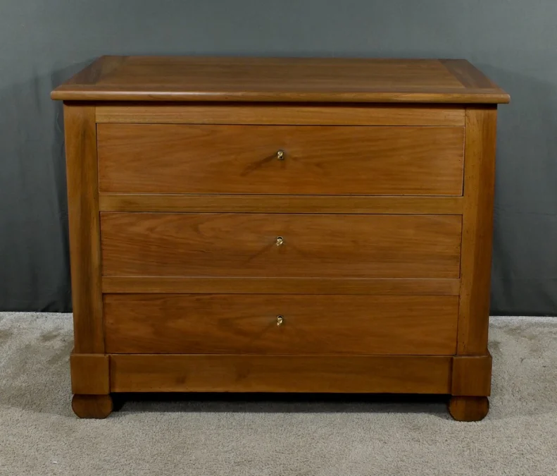 Commode en Noyer, style Restauration – Fin XIXe